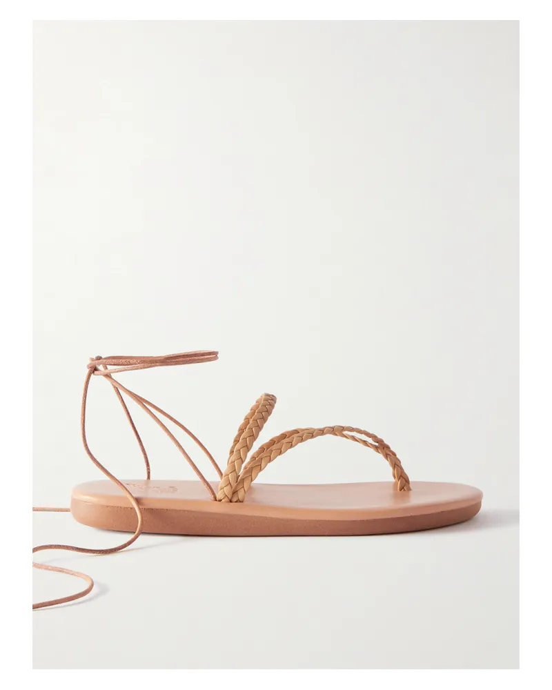 Ancient Greek Sandals Plage Sandalen Aus Geflochtenem Leder - Neutral Neutral