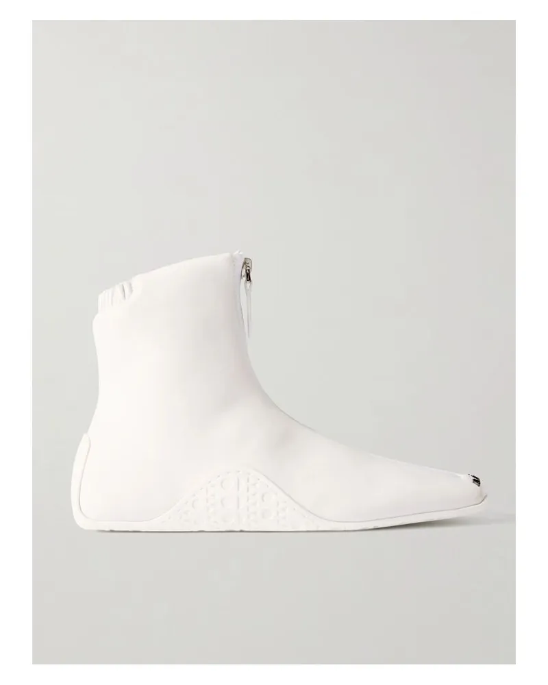 Alaïa Basket Sneakers Aus Neopren - Weiß Weiß