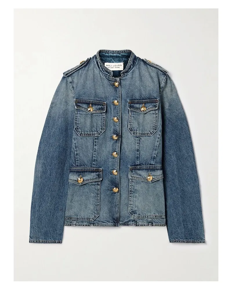 Nili Lotan Geraldine Jeansjacke - Blau Blau