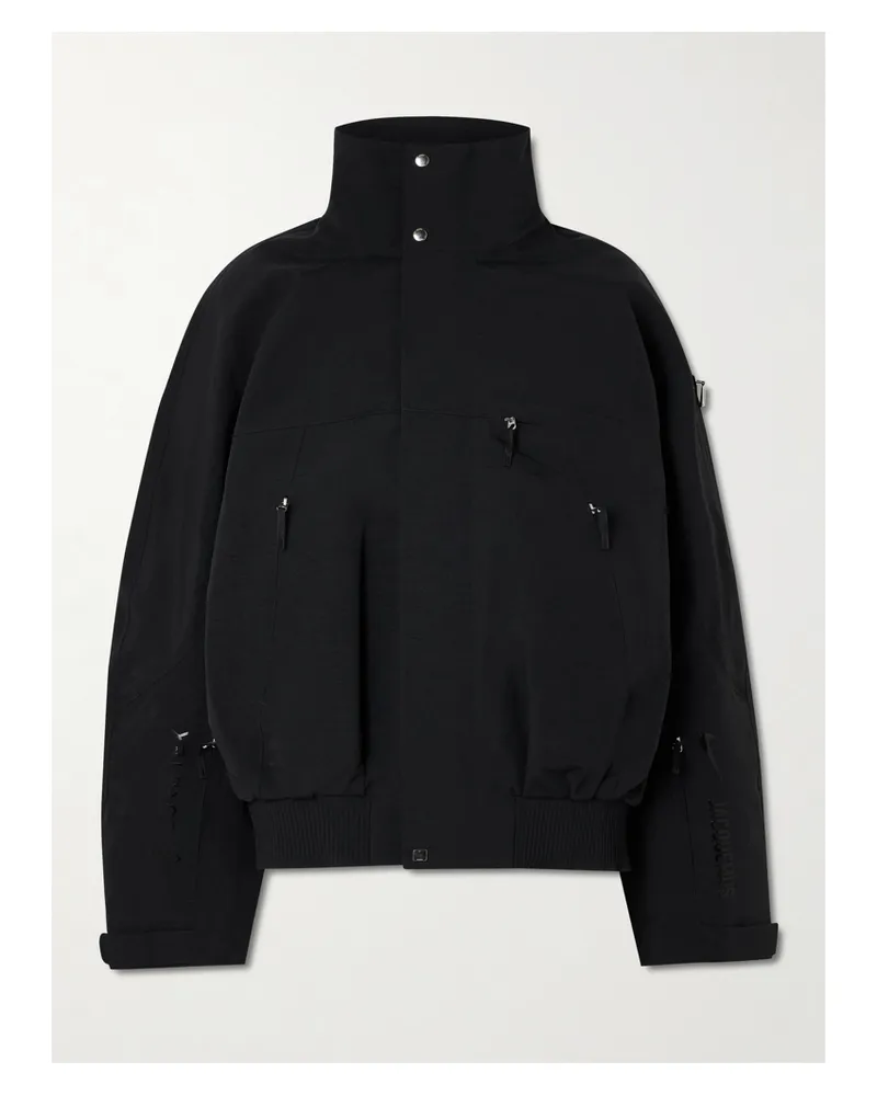 Nike Jacquemus Wandelbare Skijacke Aus Wattiertem Gore-tex - Schwarz Schwarz