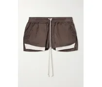 Fog Shorts Aus Shell - Braun
