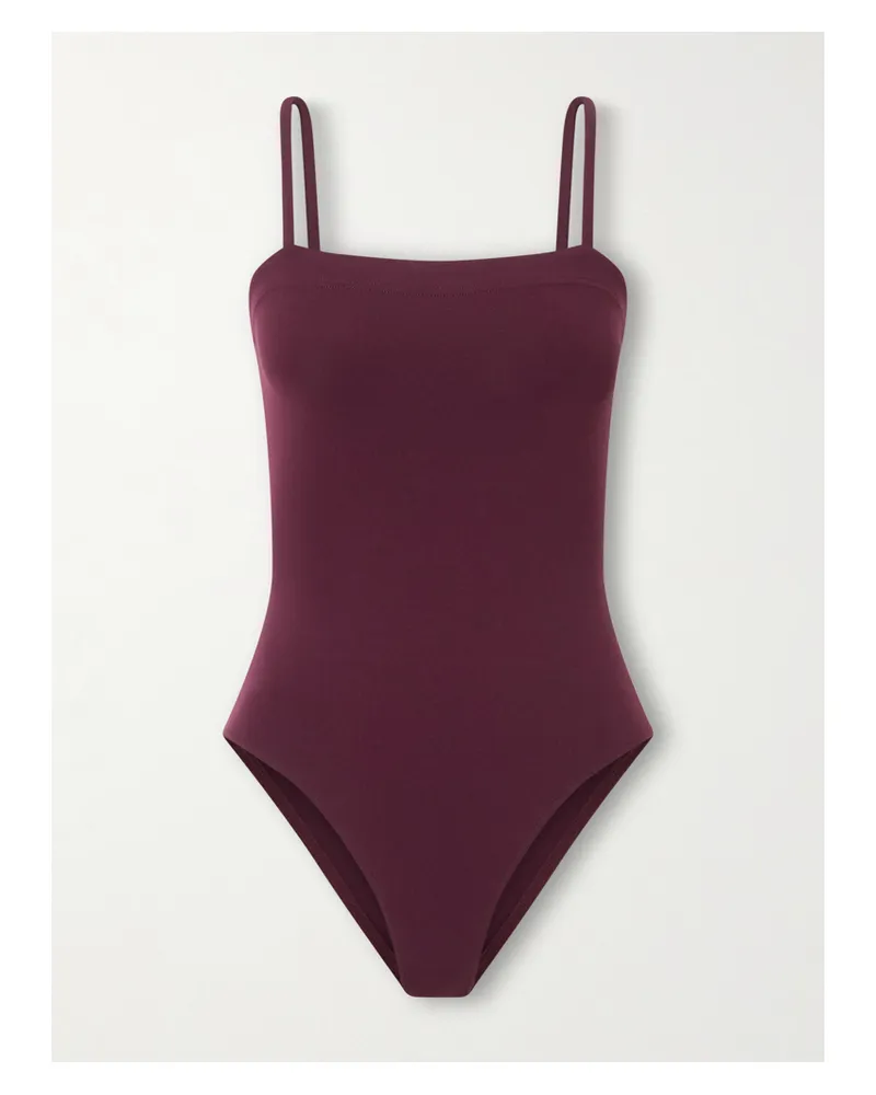 Eres Les Essentiels Aquarelle Badeanzug - Burgunder Burgunder