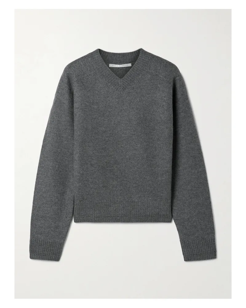 Maria Mcmanus Pullover Aus Merinowolle - Grau Grau