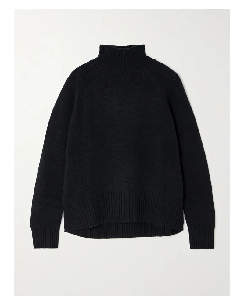 ALLUDE Wool And Cashmere-blend Sweater - Black Black