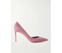 Iriza 85 Suede Pumps - Pink