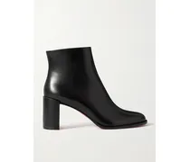 Adoxa 70 Leather Ankle Boots - Black
