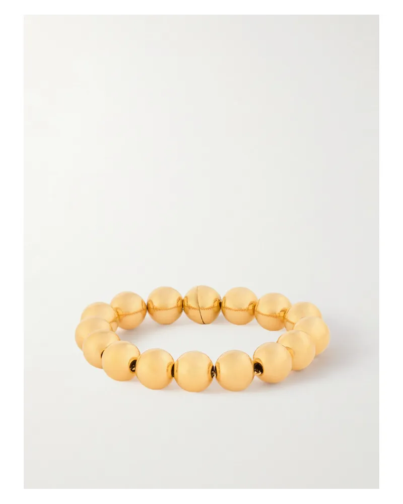Jil Sander Sphere farbenes Armband Gold