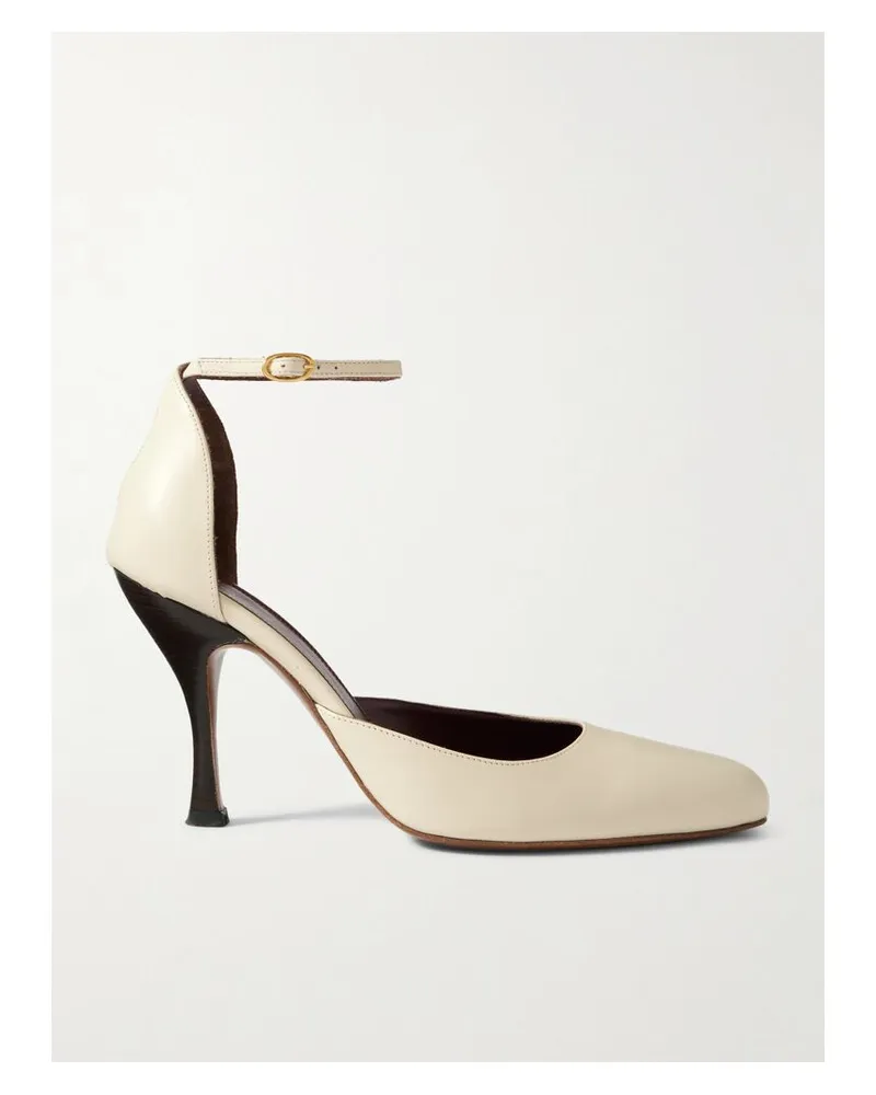 NEOUS Nekkar Pumps Aus Leder - Elfenbein Elfenbein