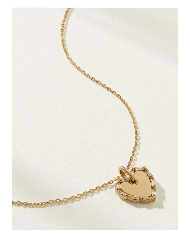 Suzanne Kalan Kette Aus 18 Karat Gold Mit Diamanten Gold