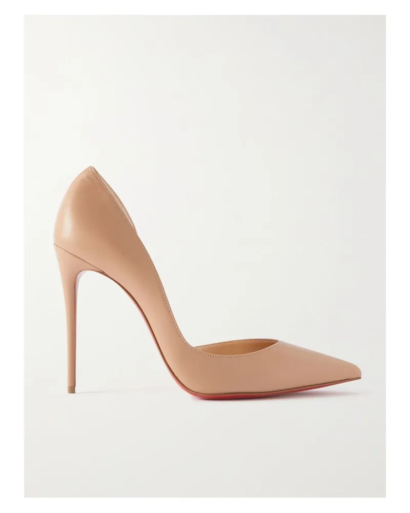 Christian Louboutin Iriza 100 Pumps Aus Leder - Neutral Neutral