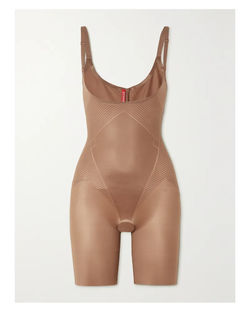 Spanx Spanxshape™ Invisible Open-bust Bodysuit - Neutrals Neutrals
