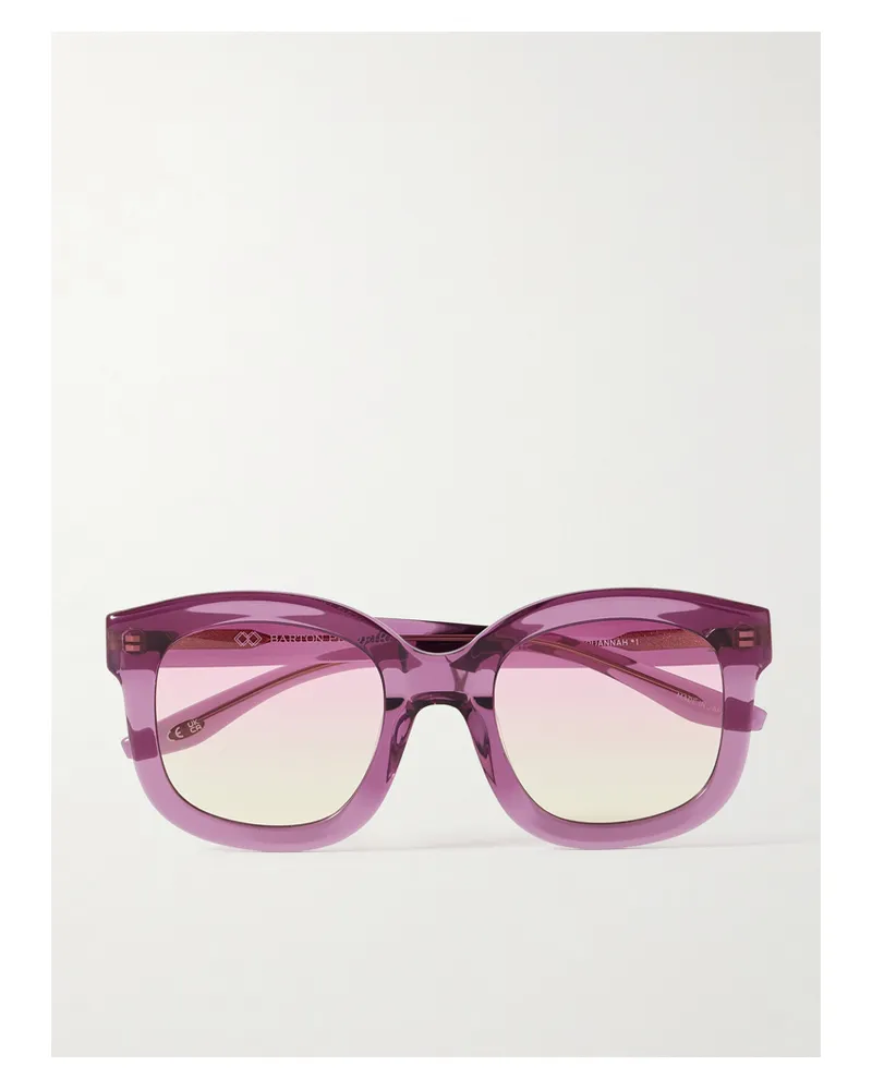 Barton Perreira Quannah Sonnenbrille Mit D-rahmen Aus Azetat - Pink Pink