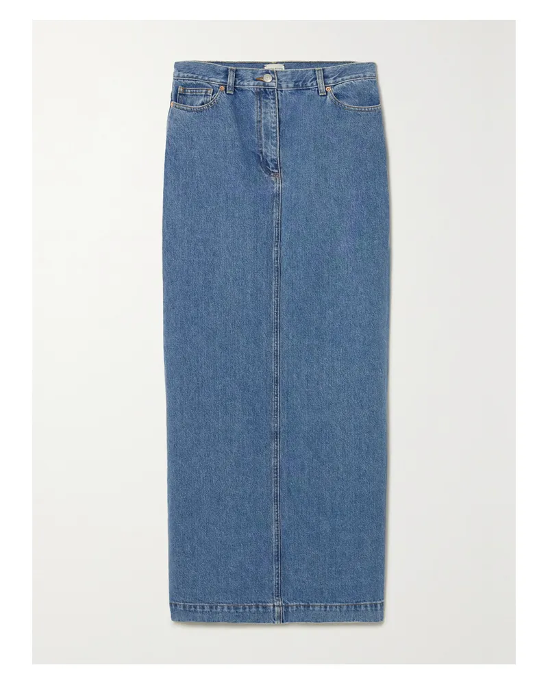 Magda Butrym Maxi-jeansrock - Blau Blau