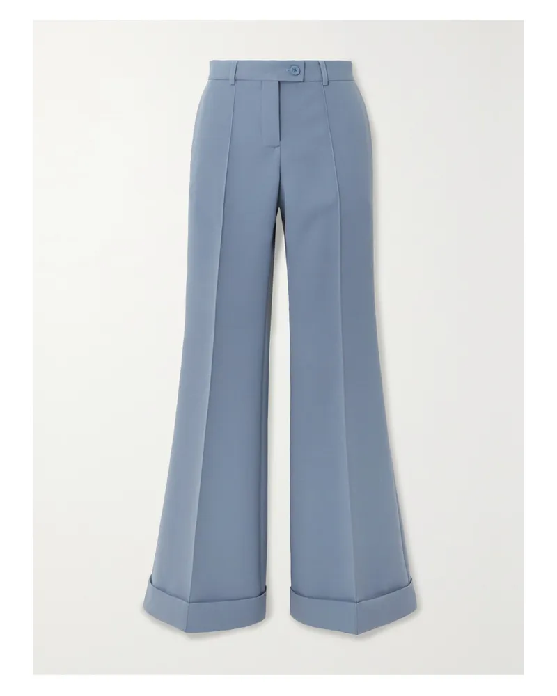 Acne Studios Schlaghose Aus Twill - Blau Blau