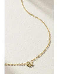 Jennifer Meyer Mini Flower Kette aus 18 Karat Gold