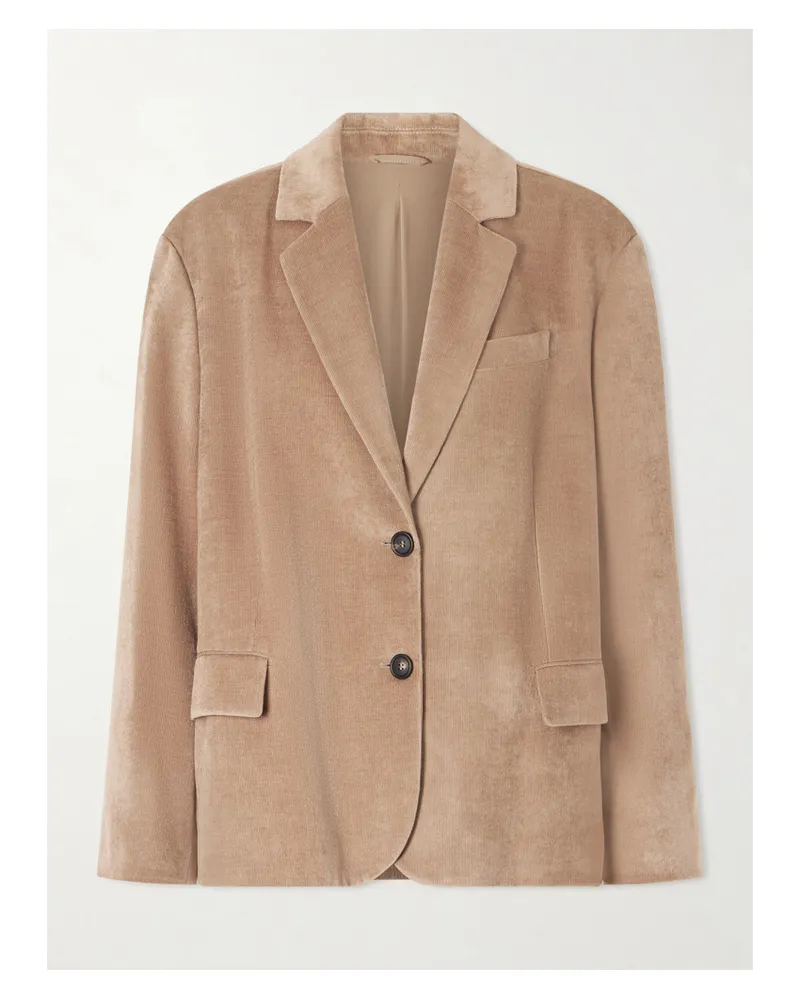 Brunello Cucinelli Corduroy Blazer - Brown Brown