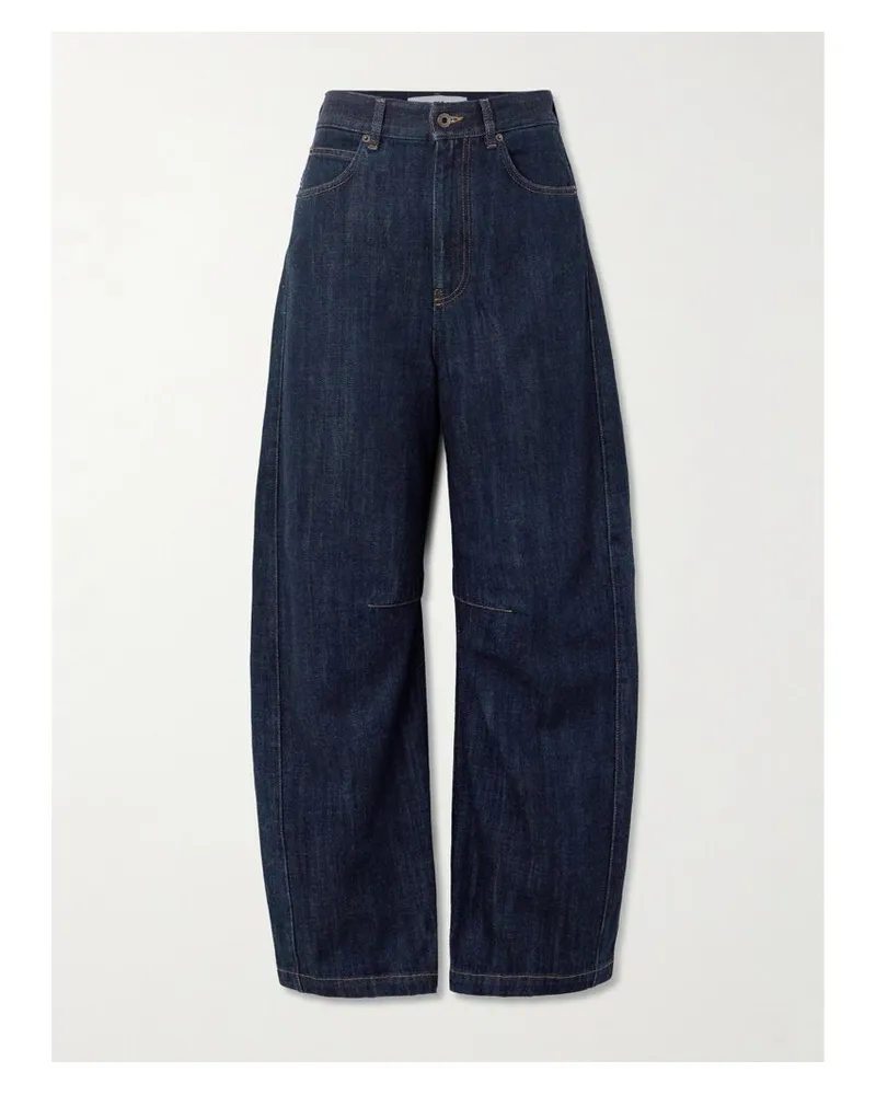 Loewe Hoch Sitzende Barrel-jeans - Blau Blau
