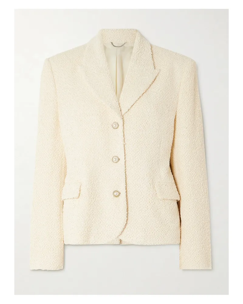 Magda Butrym Blazer aus Bouclé Neutral