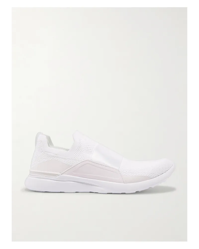 ATHLETIC PROPULSION LABS Techloom Bliss Sneakers Aus Mesh Und Stretch-material - Weiß Weiß