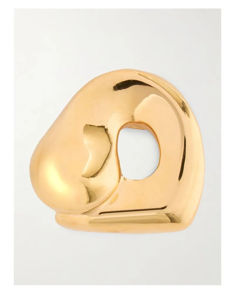 AGMES Simone Bodmer-turner Gertrude Brosche Aus Recyceltem Gold-vermeil Gold