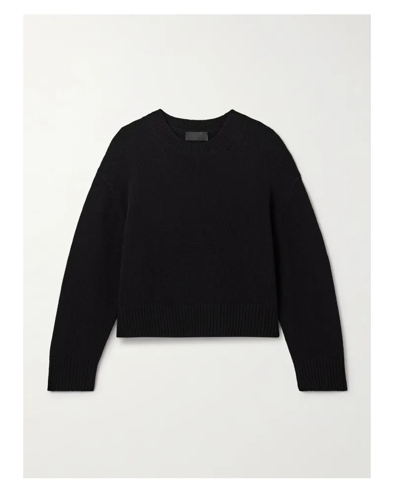Nili Lotan Haisley Oversized-wollpullover - Schwarz Schwarz