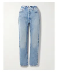 AGOLDE 90s Pinch Waist Hoch Sitzende Jeans Blau