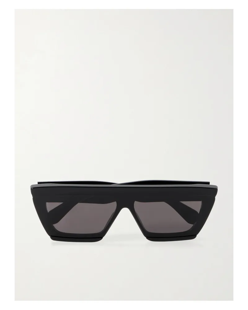 Alaïa D-frame Acetate Sunglasses - Black Black