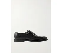 Lana R Leather Brogues - Black
