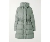 Montgomery Hooded Quilted Shell Down Coat - Green