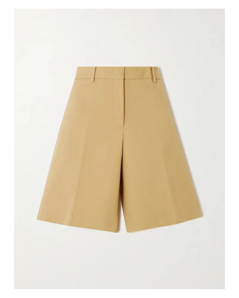 Jil Sander Shorts Aus Baumwoll-piqué - Braun Braun