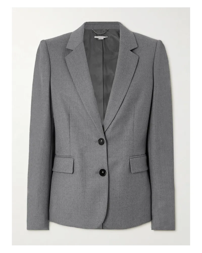 Stella McCartney Blazer aus Wolle Grau