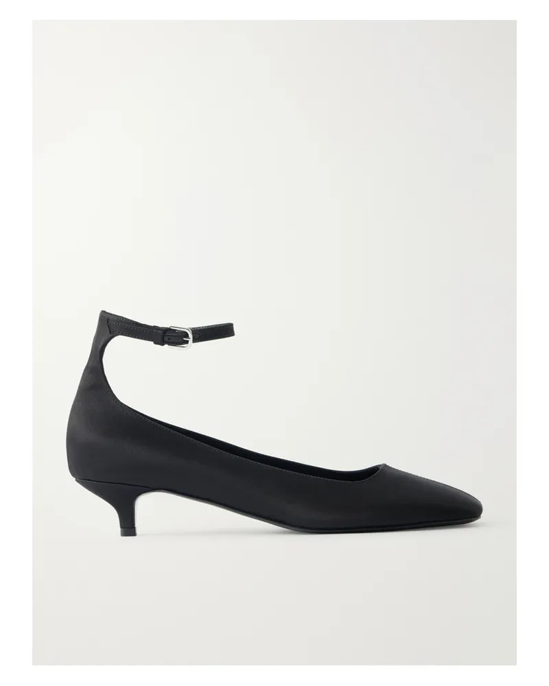 Totême Satin Pumps - Black Black