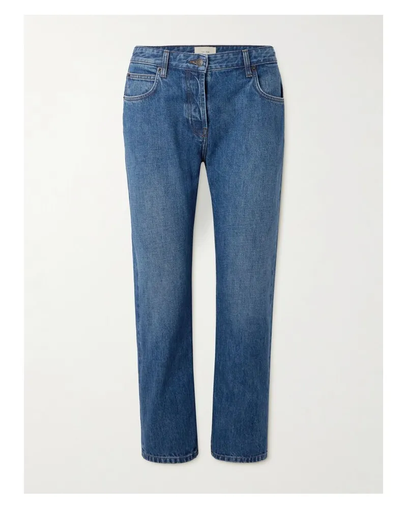 The Row Riaco Halbhohe Jeans Mit Geradem Bein - Blau Blau