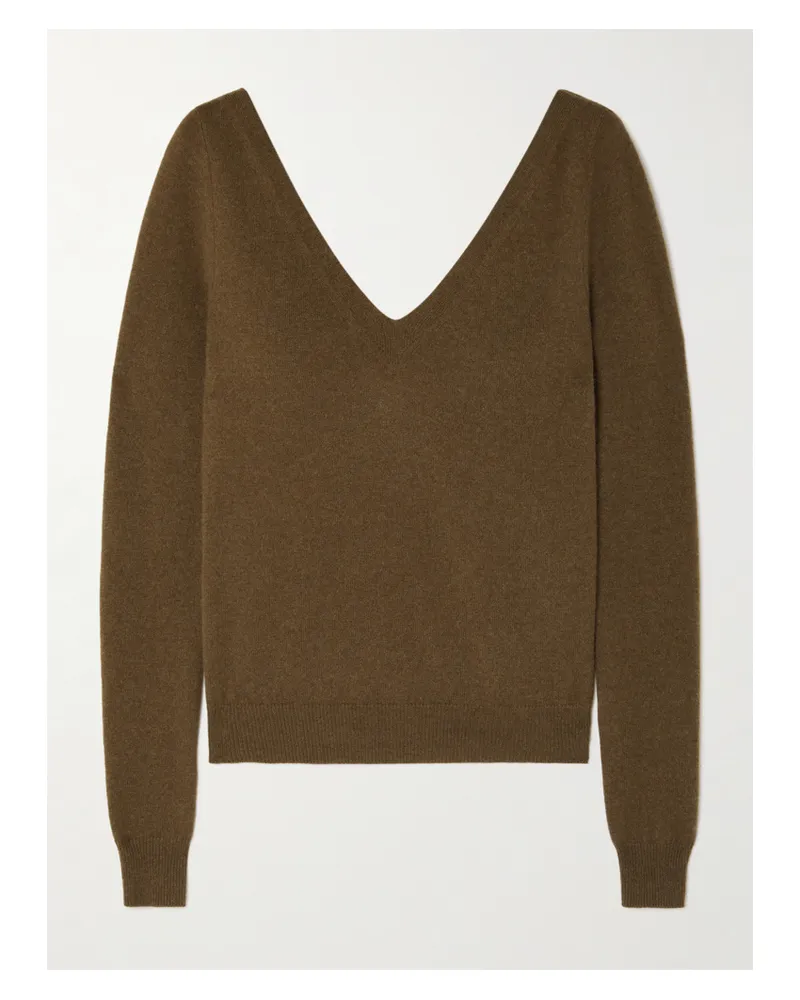 Saint Laurent Kaschmirpullover - Braun Braun
