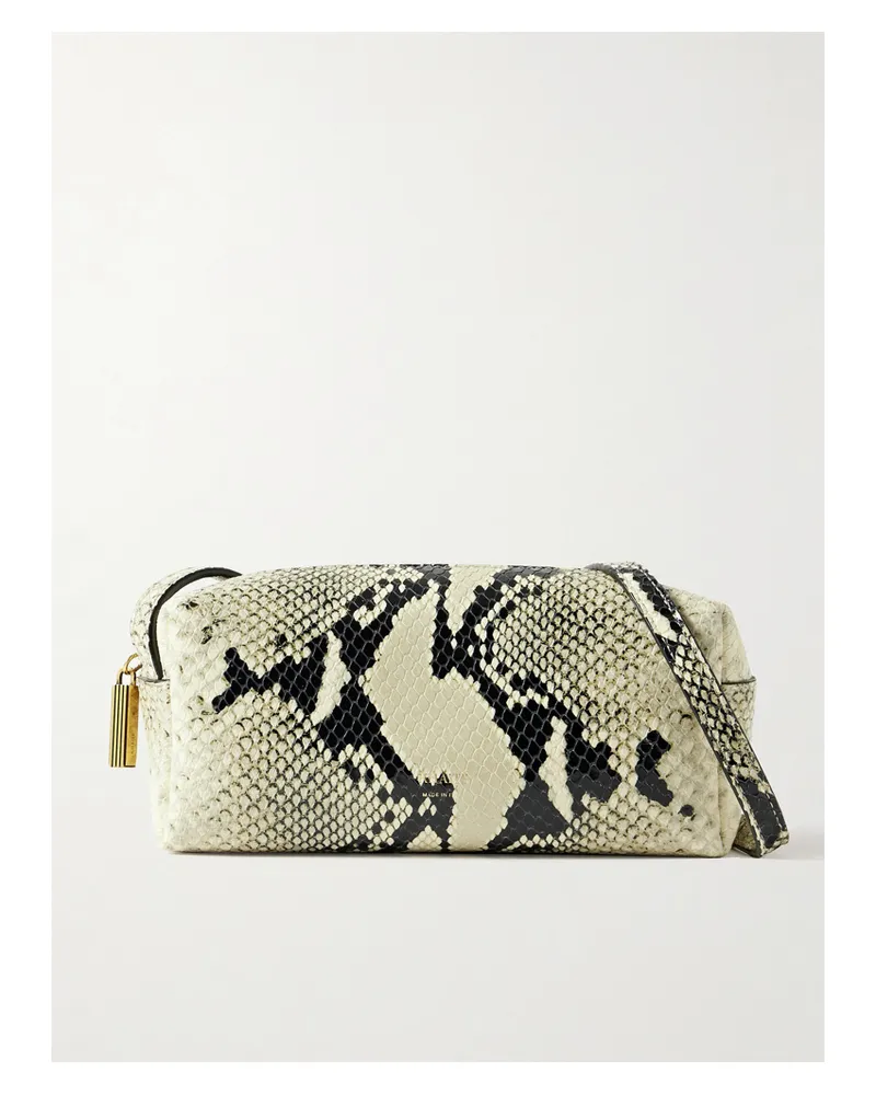 KHAITE Kye Mini Snake-effect Shoulder Bag - Animal print Animal