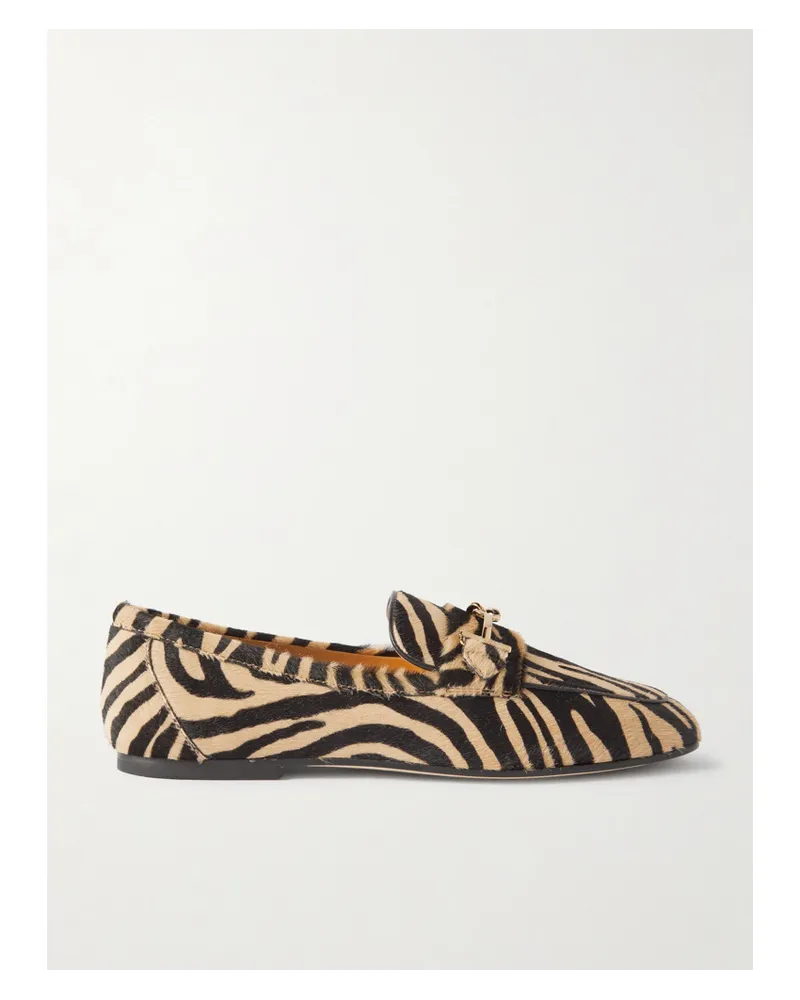 TOD'S Loafers aus Ponyhaar Animal-print