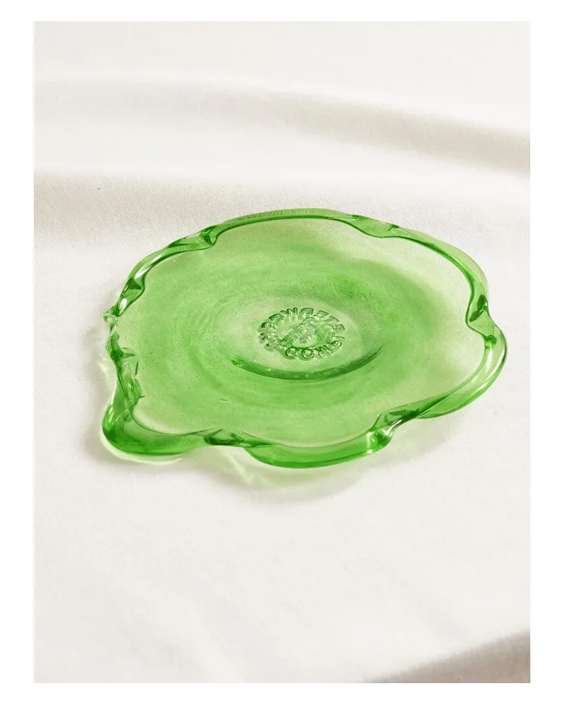 Completedworks Thaw Teller Aus Recyceltem Glas - Grün Grün