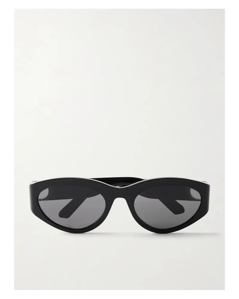 Dior 30montaigne B7i Cat-eye Acetate Sunglasses - Black Black
