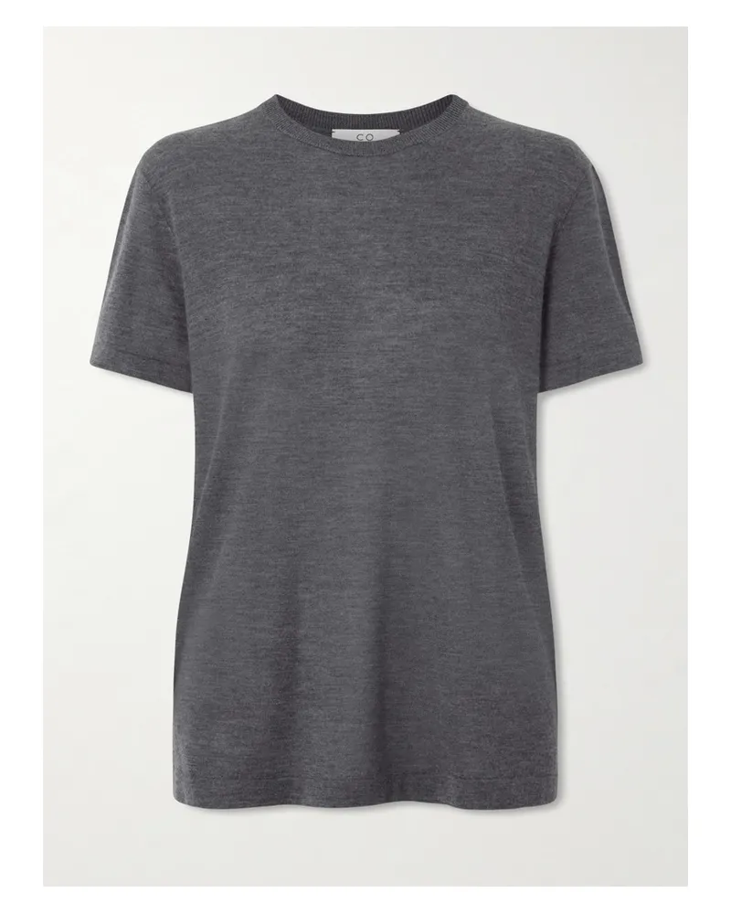 Co Cashmere T-shirt - Gray Gray