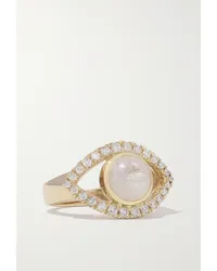 Jacquie Aiche Open Eye Small Ring aus 14 Karat Gold