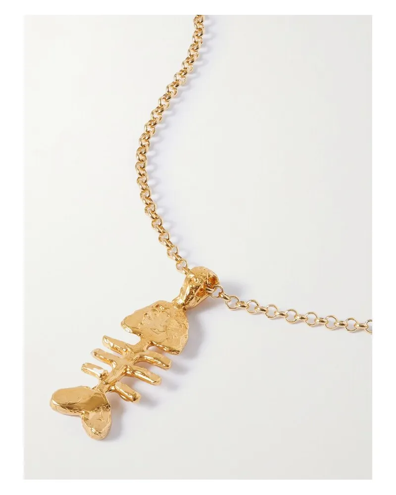 Alighieri Net Sustain The Silhouette Of Summer Vergoldete Kette Gold