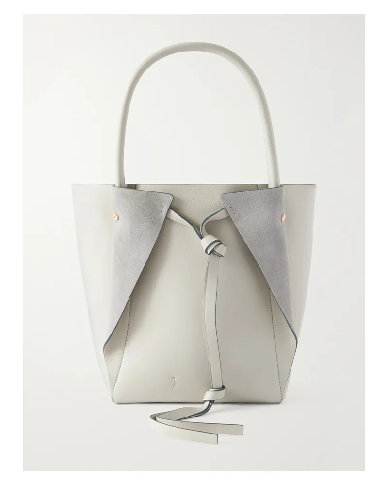 Gabriela Hearst Marija Small Leather Tote - Gray Gray