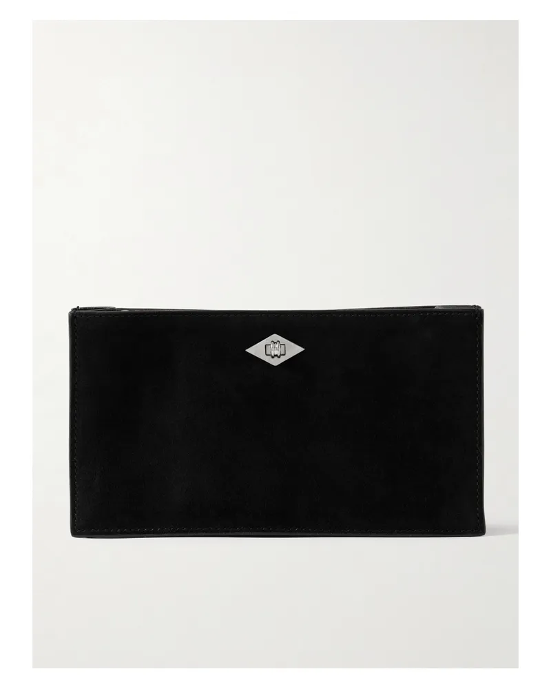 Métier Ease Suede Clutch - Black Black