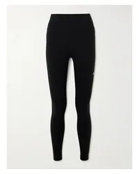 Balenciaga Leggings aus Stretch-jersey mit Logoprint Schwarz