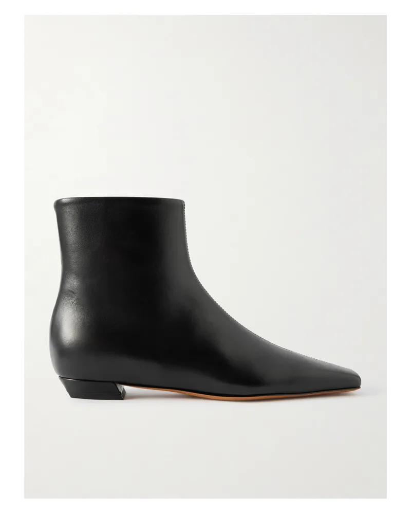 Proenza Schouler Leather Ankle Boots - Black Black