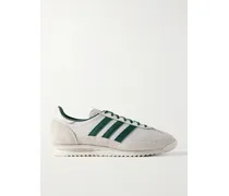 Sl 72 Og Sneakers Aus Leder Mit Velourslederbesätzen - Wollweiß