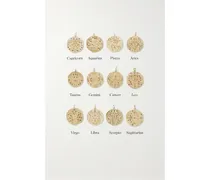 Zodiac Kette aus 14 Karat  mit Mehreren Steinen