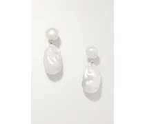 Ohrringe aus  mit Perlen
