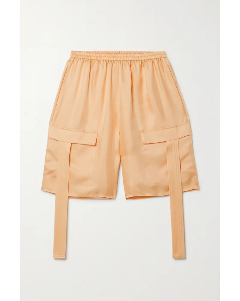 LAPOINTE Shorts Aus Seiden-twill - Orange Orange