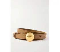 Pebble Ledergürtel - Neutral